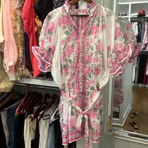 Like new Juliet Dunn dress belted mini dress size 2 s/m